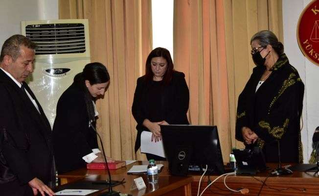 Kaza Mahkemesi Başkanlığına atanan Dağlı, Kıdemli Yargıçlığa atanan Güçlüer ve Yargıçlığa atanan Necdet yemin ederek görevlerine başladı Kaza Mahkemesi Başkanlığına atanan Dağlı, Kıdemli Yargıçlığa atanan Güçlüer ve Yargıçlığa atanan Necdet yemin ederek görevlerine başladı