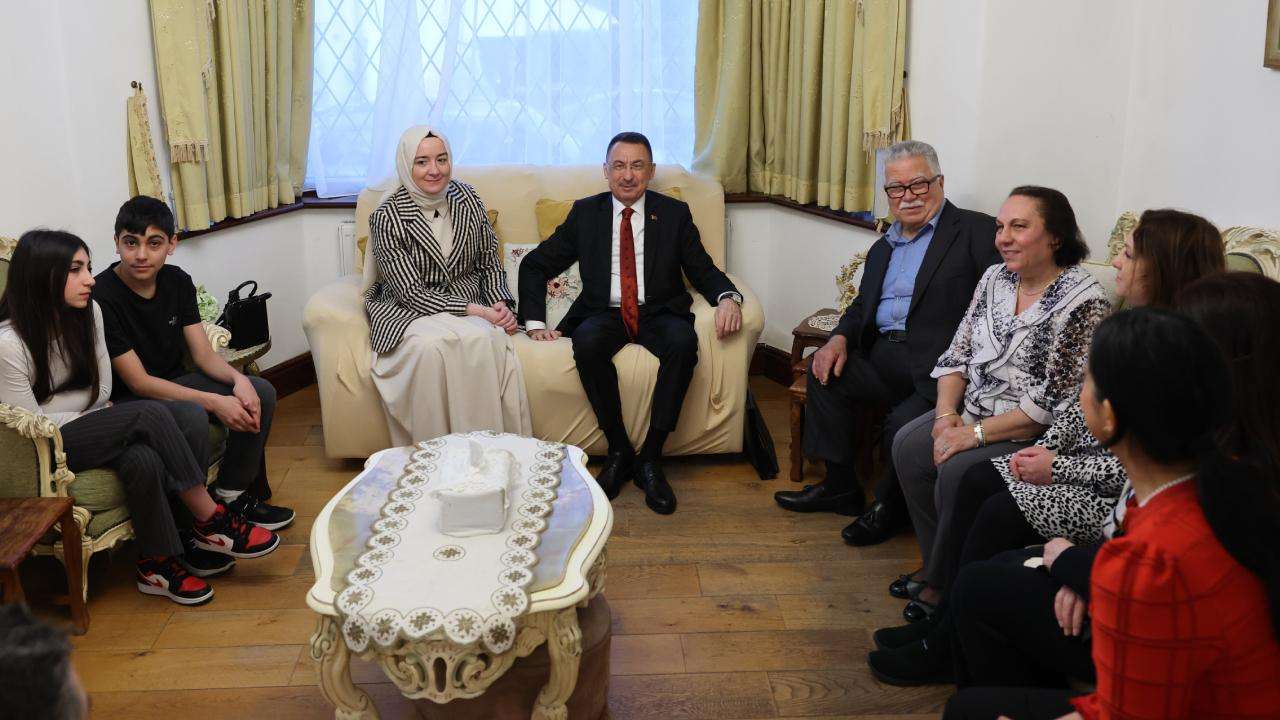 Oktay, Kıbrıs Türkü aileye misafir oldu Oktay, Kıbrıs Türkü aileye misafir oldu