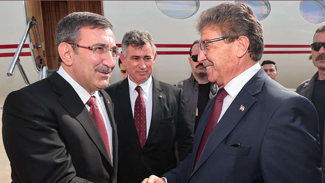 Türkiye Cumhurbaşkanı Yardımcısı Yılmaz, KKTC'de… Türkiye Cumhurbaşkanı Yardımcısı Yılmaz, KKTC'de…