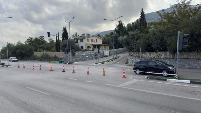 girne-ezic-4 Polisten Girne Eziç kavşağı Polisten Girne Eziç kavşağı