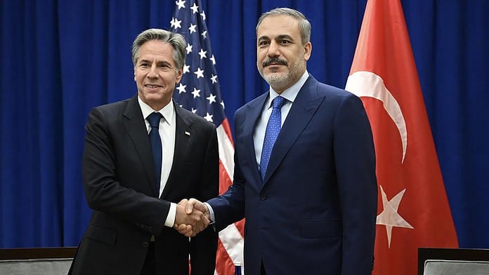 Fidan-Blinken görüşmesi başladı Fidan-Blinken görüşmesi başladı