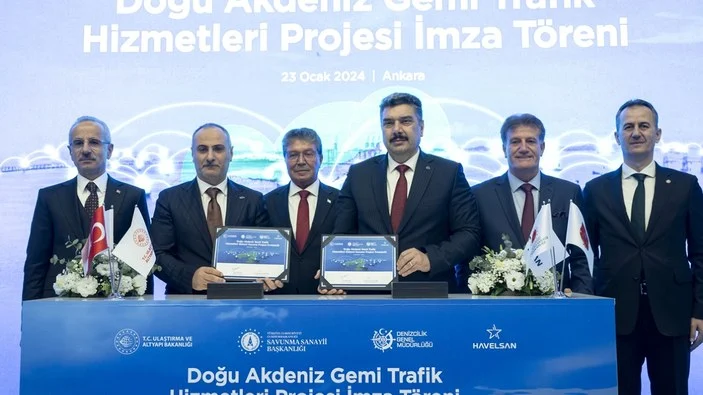 Başbakan Üstel, Doğu Akdeniz Gemi Trafik Hizmetleri Projesi Başbakan Üstel, Doğu Akdeniz Gemi Trafik Hizmetleri Projesi