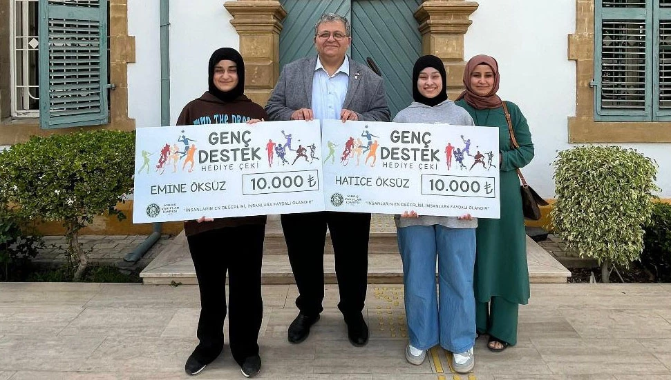 Genç sporculara Evkaf Genç Destek Genç sporculara Evkaf Genç Destek