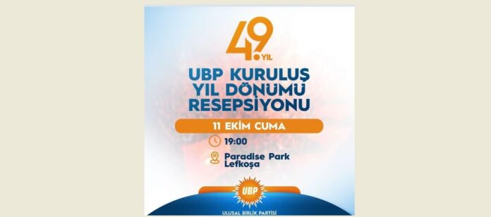 Ulusal Birlik Partisi 49 yaşında Ulusal Birlik Partisi 49 yaşında