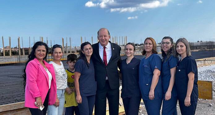 Sağlık Bakanı Dinçyürek, Yeni Maraş Sağlık Merkezi inşaat alanında incelemelerde bulundu Sağlık Bakanı Dinçyürek, Yeni Maraş Sağlık Merkezi inşaat alanında incelemelerde bulundu