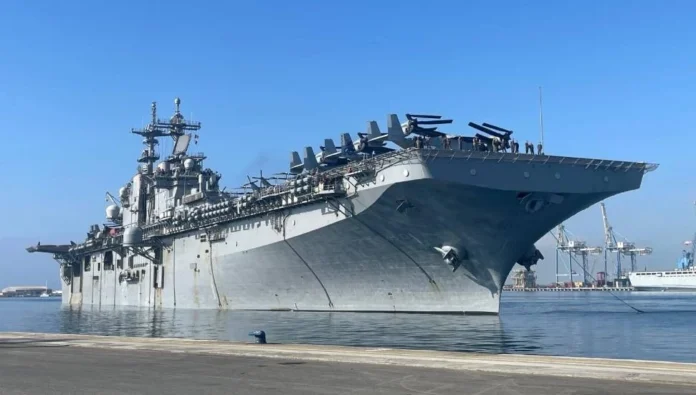 ABD savaş gemisi USS Wasp Limasol Limanı'na demirledi ABD savaş gemisi USS Wasp Limasol Limanı'na demirledi