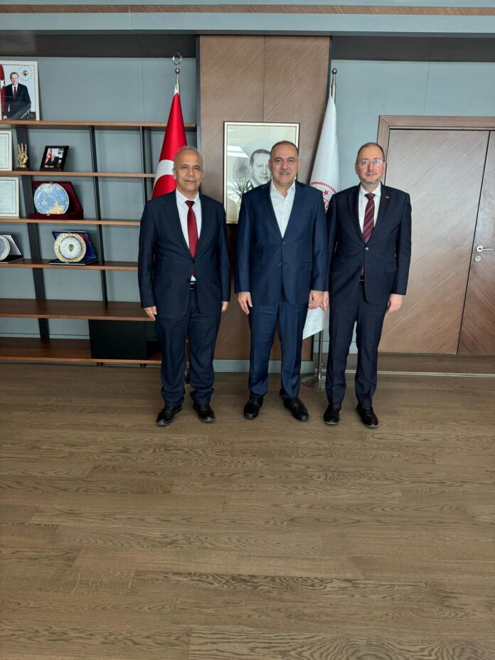 Bürüncük, Türkiye Ulaştırma ve Altyapı Bakan Yardımcısı ile görüştü Bürüncük, Türkiye Ulaştırma ve Altyapı Bakan Yardımcısı ile görüştü