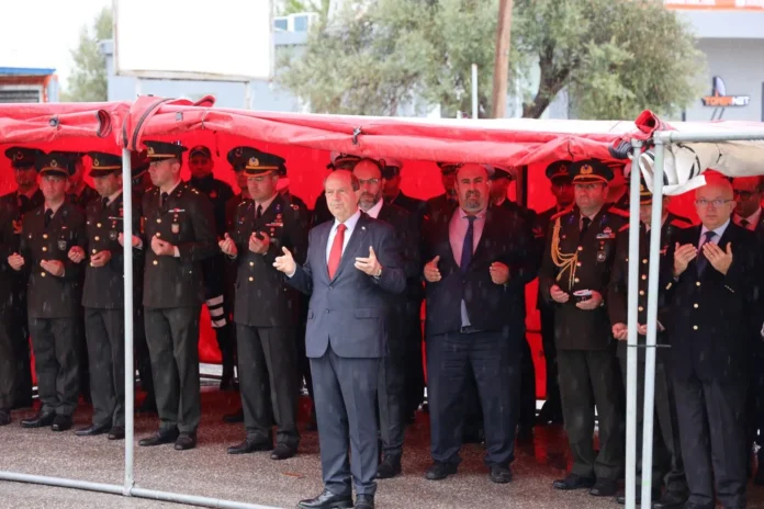 Larnaka şehitleri anıldı Larnaka şehitleri anıldı