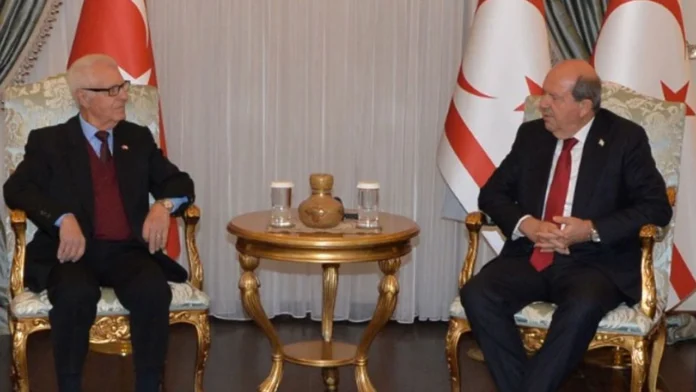 Cumhurbaşkanı Ersin Tatar, TMT Mücahitler Derneği’ni kabul etti Cumhurbaşkanı Ersin Tatar, TMT Mücahitler Derneği’ni kabul etti