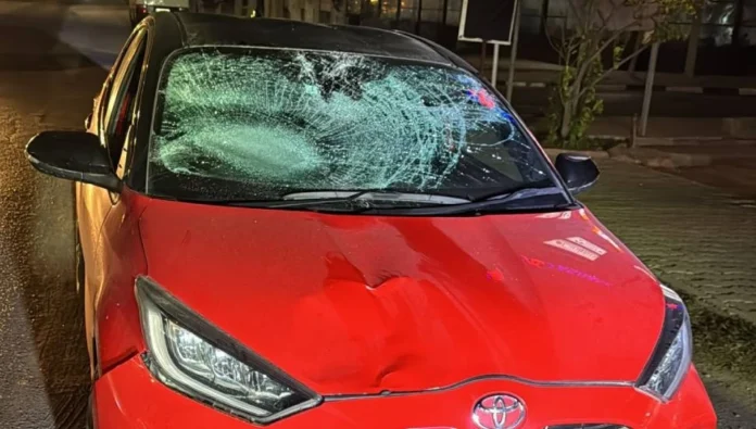 Ölümlü kaza yerinde polise de araba çarptı Ölümlü kaza yerinde polise de araba çarptı