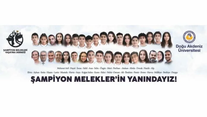 DAÜ’den Şampiyon Melekler İçin Destek Mesajı DAÜ’den Şampiyon Melekler İçin Destek Mesajı