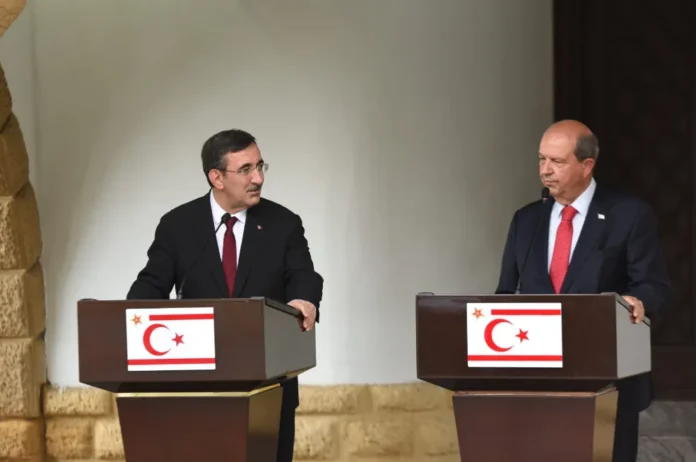Tatar ve Yılmaz ortak basın açıklaması yaptı Tatar ve Yılmaz ortak basın açıklaması yaptı