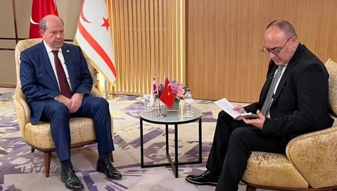 Cumhurbaşkanı Tatar: ''Güney Kıbrıs’ın ABD ve Fransa ile anlaşmaları hukuka aykırı'' Cumhurbaşkanı Tatar: ''Güney Kıbrıs’ın ABD ve Fransa ile anlaşmaları hukuka aykırı''