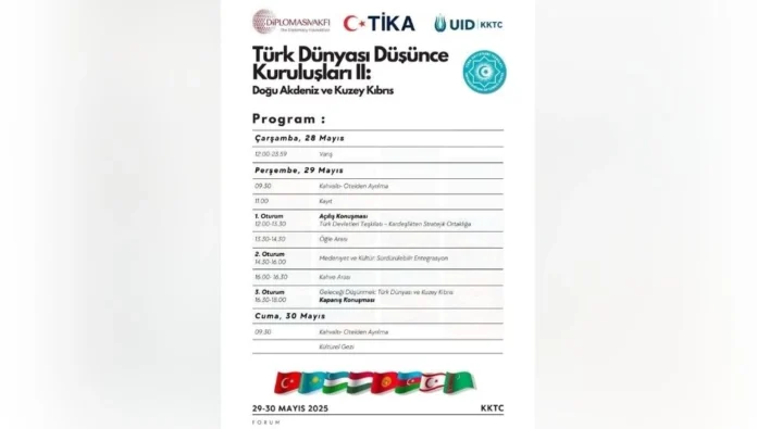 Türk Dünyası Düşünce Kuruluşları II Forumu KKTC’de başlıyor