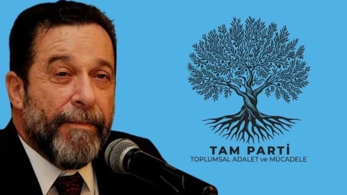 Serdar Denktaş yeni partisinin adını ve logosunu açıkladı: TAM Parti