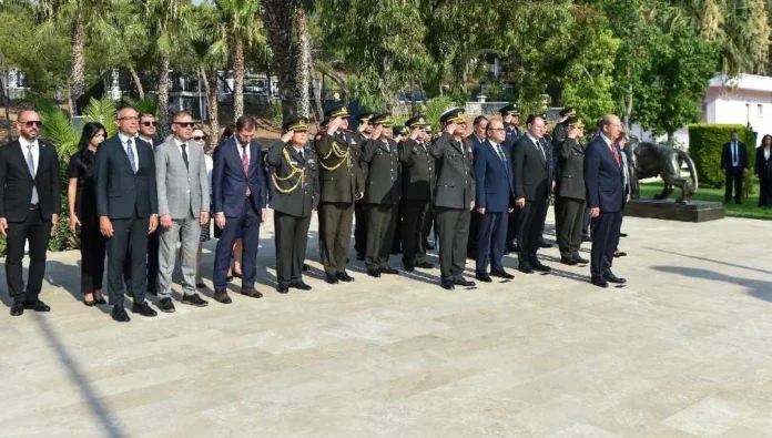 “15 Temmuz Demokrasi ve Milli Birlik Günü” anma etkinlikleri kapsamında Boğaz Şehitliği’nde tören düzenlendi