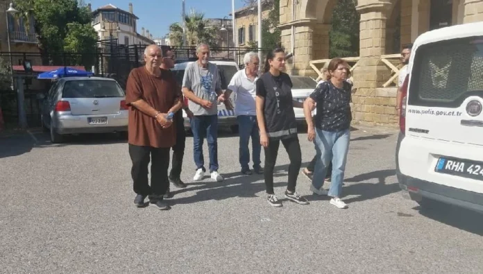 5 Kıbrıslı Rum’un davasında, mahkeme 3 zanlının tutuksuz yargılanmasına karar verdi