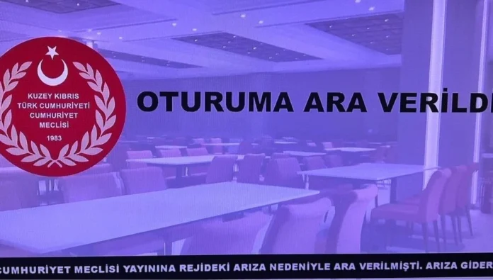 Meclis yayını Erhürman'ın soru-cevap bölümünde kesildi: Meclis