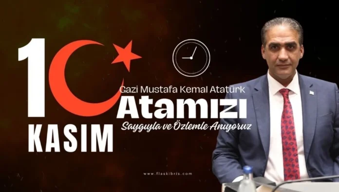 Sadık Gardiyanoğlu: Atatürk'ün mirası, Kıbrıs Türk halkının yol haritasıdır