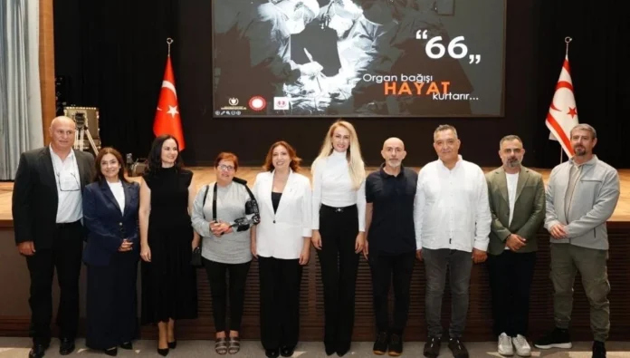 Nilden Bektaş Erhürman’ın himayelerinde, “Organ Bağışı Hayat Kurtarır 66” belgeselinin gösterimi yapıldı