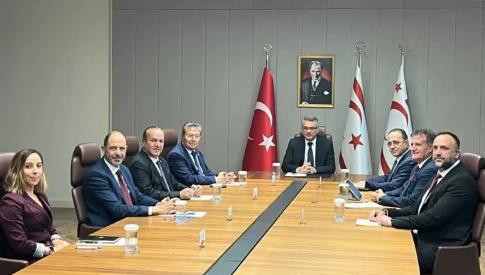 Siyasi Partiler Konseyi'nde Ankara ziyareti ve Hristodulidis görüşmesi ele alındı