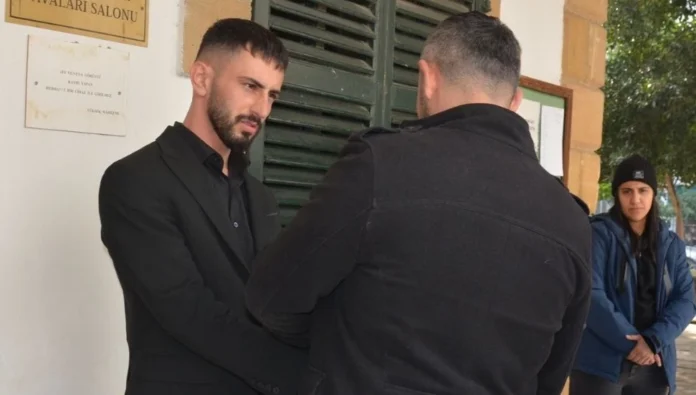 Ercan'da 4 gram uyuşturucuyla yakalanan Halil İbrahim Zeyrek, cezaevine gönderildi