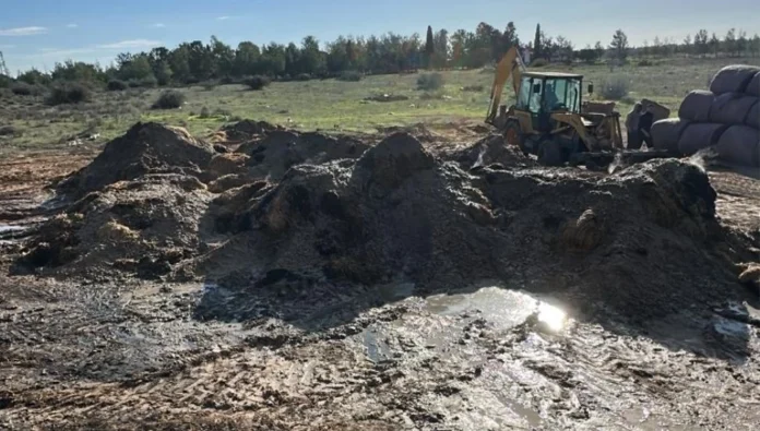 Alayköy Ağıllar Bölgesi’nde ağılda yangın