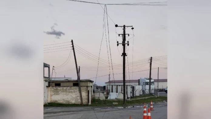 Arıza nedeniyle Haspolat’ın tamamına elektrik verilemiyor