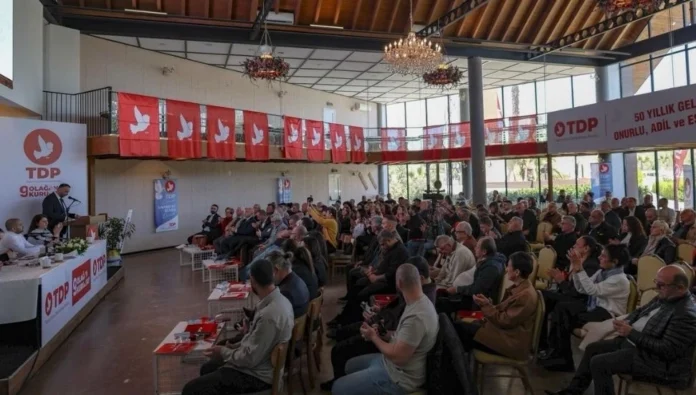 TDP 9'uncu Olağan Kurultayı tamamlandı: Yeniden Başkan seçilen Çeler'den