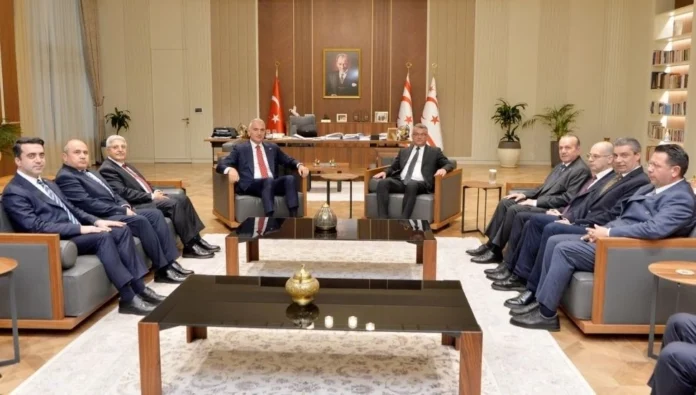 Erhürman, Türkiye Kültür ve Turizm Bakanı Ersoy’u kabul etti