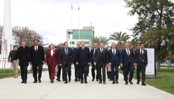 TBMM Milli Savunma Komisyonu Başkanı Hulusi Akar KKTC'de: Türkiye daima kardeşlerimizin yanında