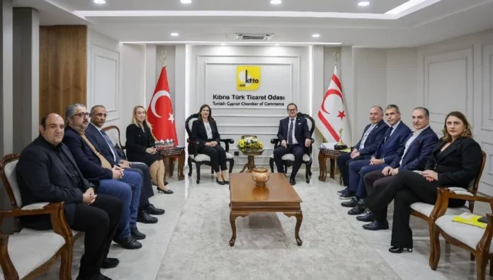 CTP, Ticaret Odası’nı ziyaret etti: Orta Doğu’daki savaşın yarattığı ekonomik etkiler ele alındı