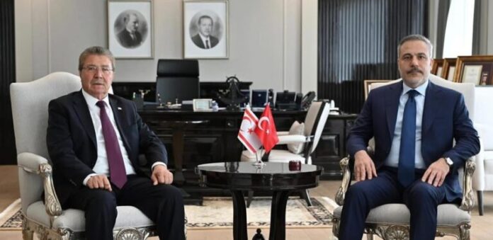 Ünal Üstel, Hakan Fidan ile görüştü: Türkiye ile tam uyum içinde yolumuza devam ediyoruz