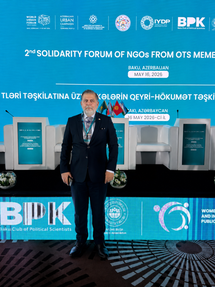 Kuzey Kıbrıs Tanıtma Platformu Başkanı Okyay Sadıkoğlu Bakü