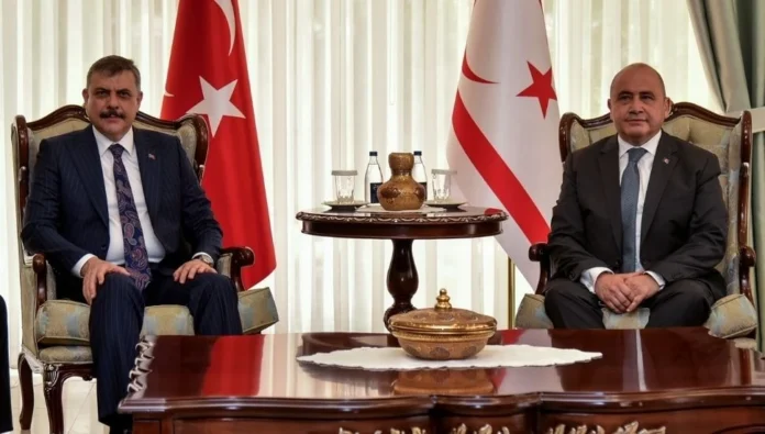 Başçeri, Türkiye İçişleri Bakanı Çiftçi’yle bir araya geldi: Üst düzey yetkililer eşlik etti