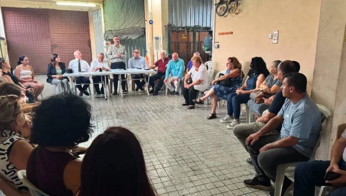 UBP Lefkoşa Belediye Başkan adayı Mehmet Aktunç, Kızılbaş’ta vatandaşlarla buluştu
